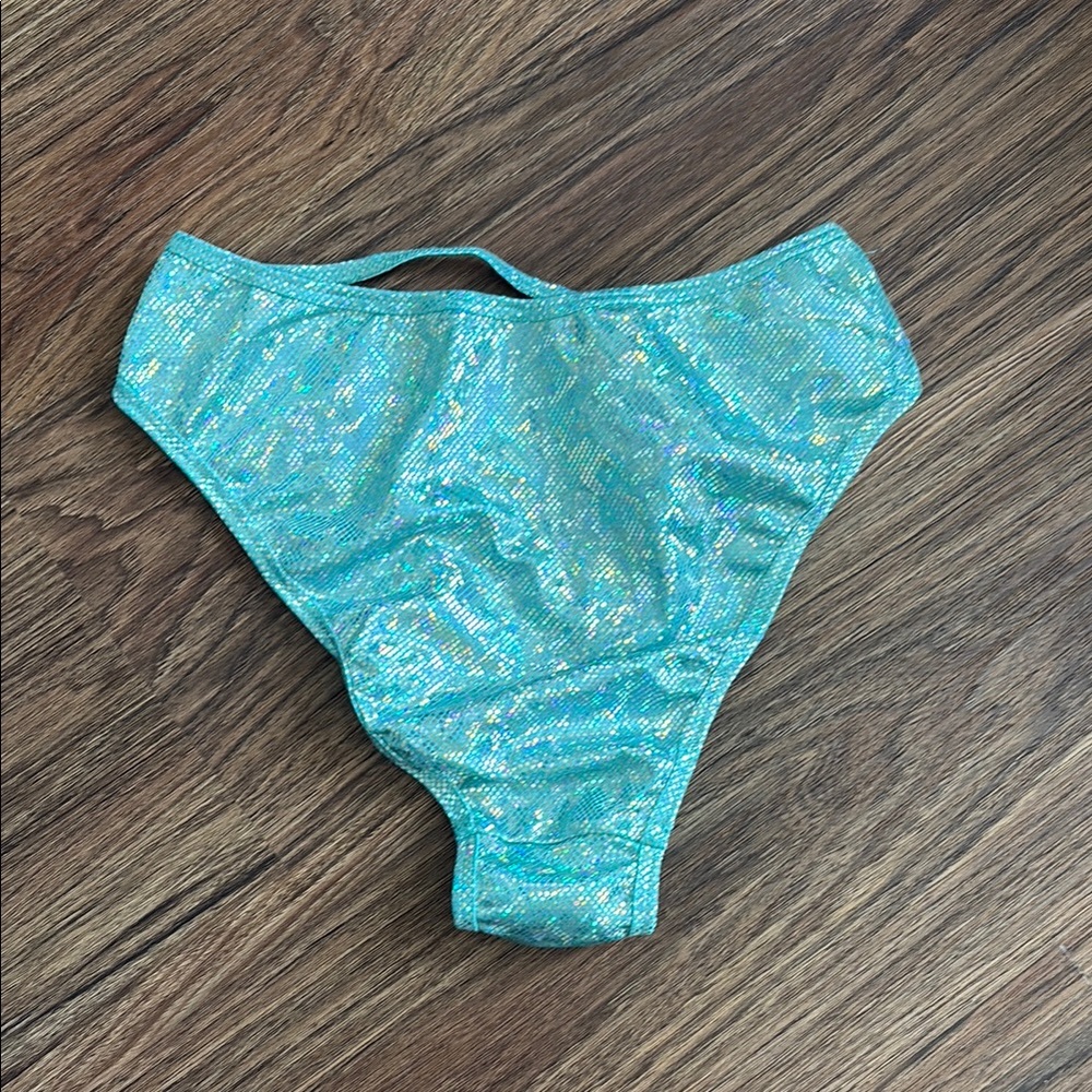 Sparkling Teal Rave Bottom - Picture 2 of 2